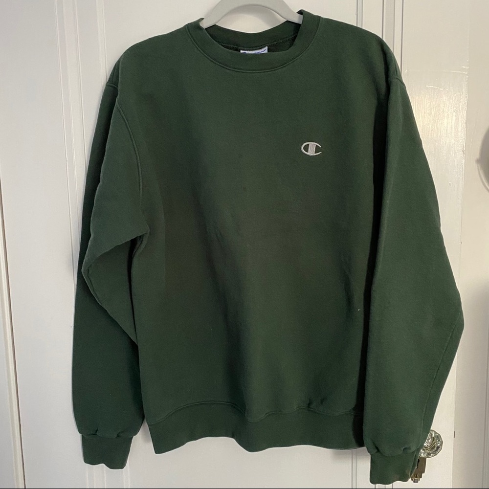 Forest Green Champion Crewneck